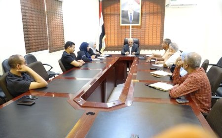 الوزير الشرجبي يبحث مع منظمة يمن آيد التعاون في مجالات التغيرات المناخية ودراسات المياه..