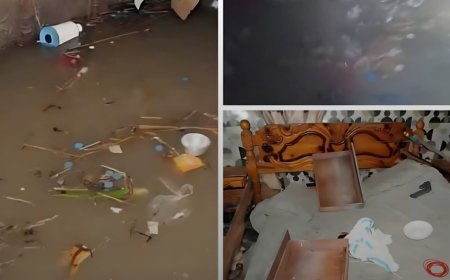 مد بحري مفاجئ يضرب ذوباب المندب ويخلف خسائر مادية كبيرة..