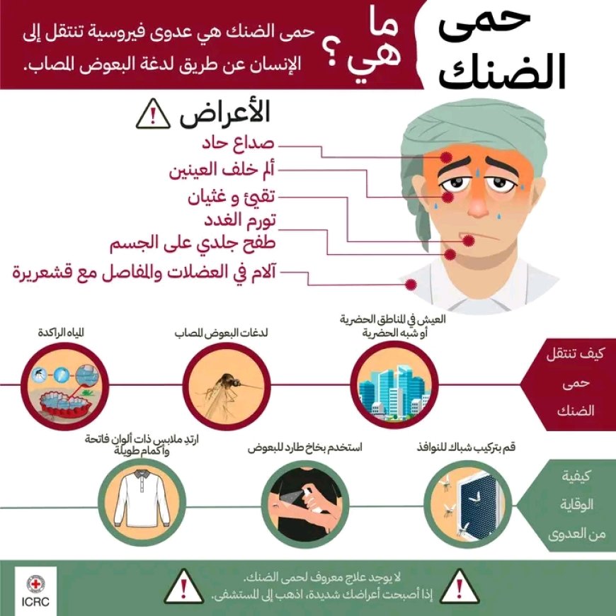 منظمة الصحة العالمية.ترصد أكثر من 1,450 حالة إصابة بحمى الضنك في المحافظات اليمنية المحررة ..