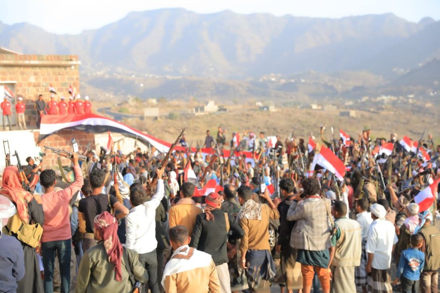 مجلس المقاومة في المواسط والصلو بتعز يعلن الجاهزية للتحرير..