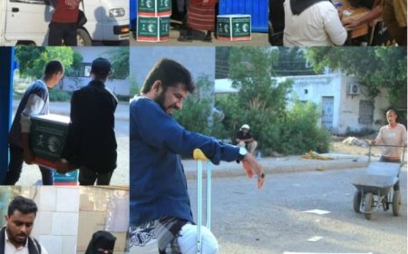 مكتب شؤون الشهداء والجرحى في العاصمة عدن يختتم أنشطته الاغاثية ..