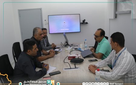 رئيس مجلس صندوق الطرق يناقش مع UNOPS سبل دعم تنفيذ المشاريع والاحتياجات المطلوبة