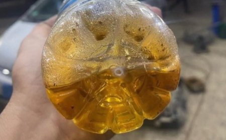 البترول الأصفر المغشوش  يباع في مناطق سيطرة الحو,,ثيين...