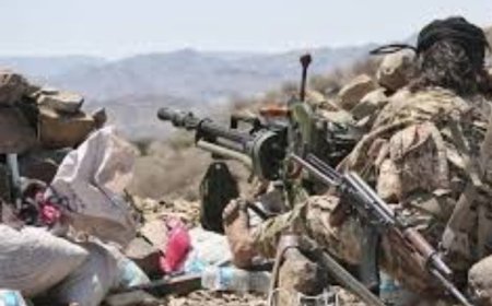القوات الحكومية ترد على مصادر الهجوم الحو,,ثي..