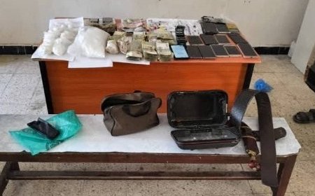 في عملية نوعية شرطة حضرموت تداهم وكرًا لترويج المخدرات....