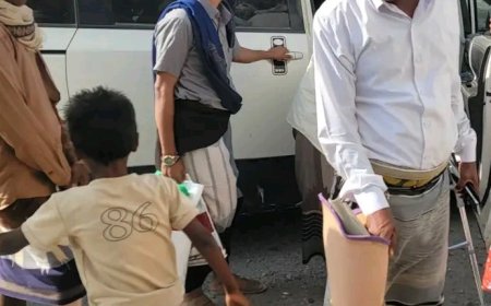 صندوق المعاقين بالحديدة ينقل ضحايا ألغام الحوثيين لتلقي الرعاية في مركز الملك سلمان..