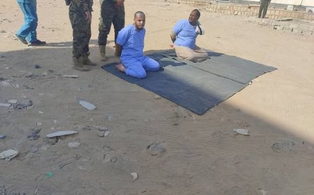 نيابة استئناف مأرب تنفذ حكم الإعدام  رميا بالرصاص حتى الموت تعزيراً بحق مدانين بواقعة قتل واغتصاب لحدث..