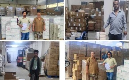 البرنامج الوطني للامداد الدوائي يزود المرافق  الصحية في عدن بالمستلزمات الطبية والأدوية..