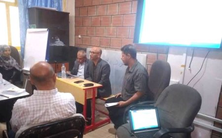 الدعيس والمقطري يدشنان ورشة تدريبية في مجال المشاريع الزراعية المبتكرة بتعز...