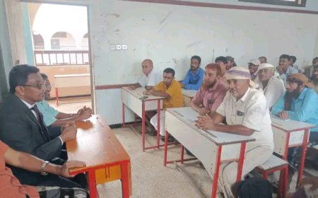 الأجعش يدعو إلى إستثناء قطاع التعليم العام من أي تخفيض لدعم المانحين لليمن ...