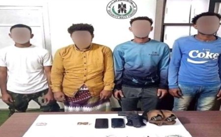 الحزام الأمني في العاصمة عدن يضبط أربعة متهمين بحوزتهم مخدرات وسلاح غير مرخص...