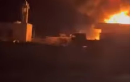 عاجل:اندلاع حريق كبير في سيئون حضرموت(صورة أولية )