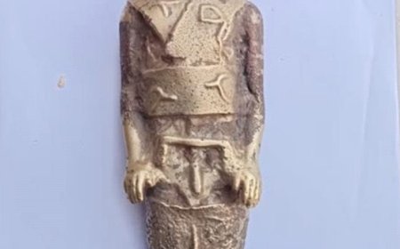 القوات الأمنية في محافظة تعز تضبط تمثال أثريا بيد مواطن من المناطق الحو,,ثية ..