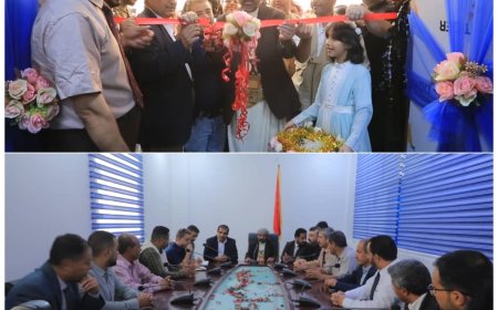 الوكيل الباكري يفتتح قسم الطوارئ التوليدية في مبنى الأمومة والطفولة بمستشفى كرى العام