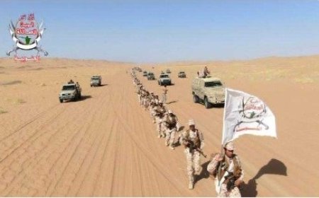لتعزيز الجاهزية القتالية للمجندين الجدد العمالقة الجنوبية تنفذ مسيرًا عسكريًا ..