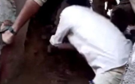 مواطن يذبح ابنه قربانًا للجن من أجل الحصول على كنز مدفون..