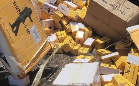 مكتب الصناعة في محافظة شبوة يتلف 3 أطنان من الأدوية المنتهية الصلاحية..