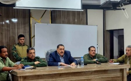 مدير شرطة العاصمة عدن يترأس اجتماعا هاما..