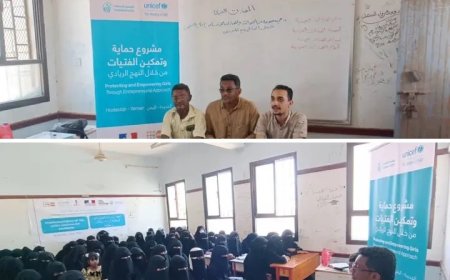 مدير تربية الحديدة يدشن دورة المهارات الحياتية للفتيات ..