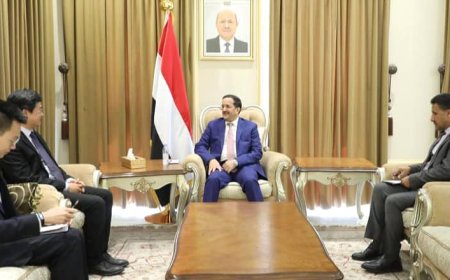 عضو مجلس القيادة الرئاسي عثمان مجلي يؤكد عمق العلاقات اليمنية الصينية...