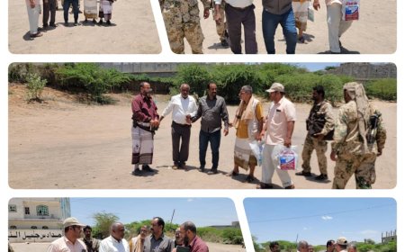 الشاعري يبحث مع فريق من وزارة الصحة بناء مستشفى عام بقعطبة