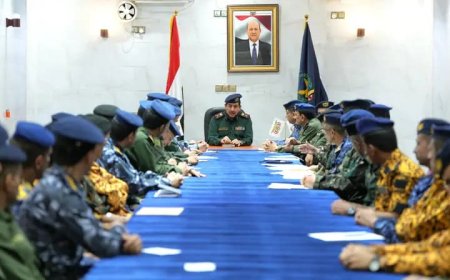 وزير الداخلية يترأس اجتماعاً لمدراء الأمن في المحافظات غير المحررة