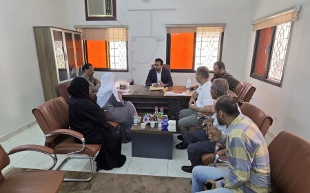 إجراء مراسيم الاستلام والتسليم للهيئة العامة للأراضي وعقارات الدولة
