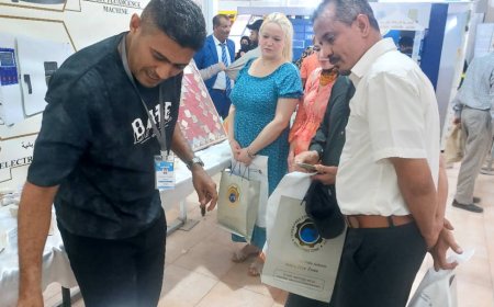 تفاعل مجتمعي ومهني غير مسبوق مع جناح هيئة المساحة الجيولوجية في معرض عدن للإعمار والبناء 2025