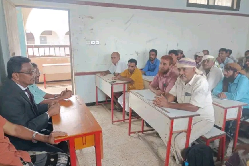 الأجعش يدعو إلى إستثناء قطاع التعليم العام من أي تخفيض لدعم المانحين لليمن ...