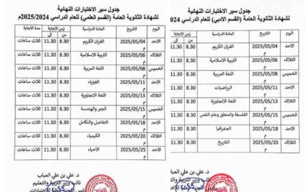 92 ألف طالب وطالبة يتقدمون غداً لاختبارات الثانوية العامة في المحافظات المحررة