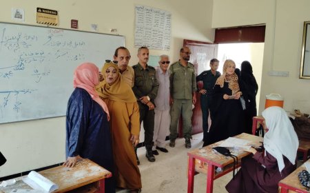 تدشين امتحانات الثانوية العامة في مديرية التواهي