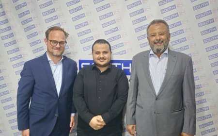 مدير الشرق الأوسط وشمال إفريقيا في فريدريش إيبرت يزور مركز سوث24 بعدن