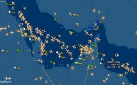 الحرب الهندية الباكستانية تتسبب بازدحام مسارات الطائرات فوق عُمان والإمارات والكويت...