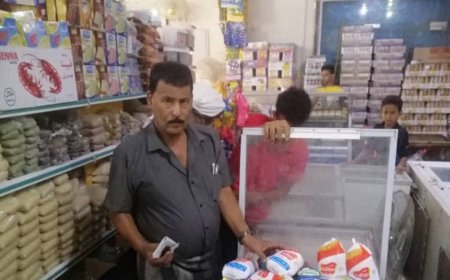 في عزان... محمد صالح باشافعي يقود حملة تضبط السوق وتردع الجشع باسم المواطن