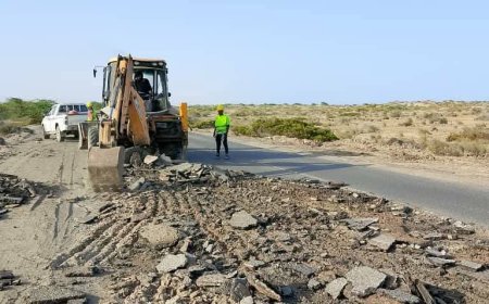 الصحفي نجيب الكلدي يشيد بمبادرة تطوعية اطلقها شباب أبين لترميم الطريق الدولي بين زنجبار والمحفد