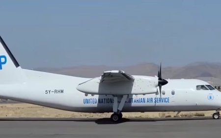 عاجل: شاهد صورة لحظة وصول أول رحلة أممية إلى مطار صنعاء الدولي بعد إعادة جاهزيته