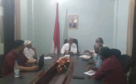 محافظ الحديدة يناقش تنفيذ مشروع مسح النوايا في مديريتي حيس والخوخة..