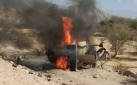 مليشيا الحو,,ثي تفجر منازل المواطنين في قفلة عذر بعمران...