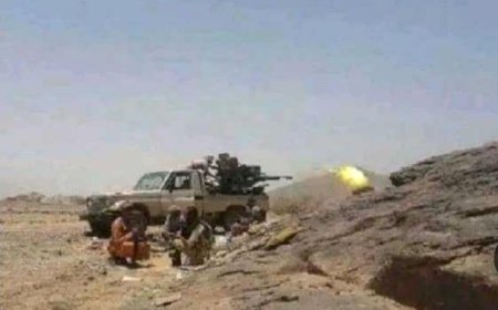 القوات المسلحة الجنوبية ترد بقوة على مصادر نيران حو,,ثية استهدفت منازل المواطنين في القرين بلحج ...