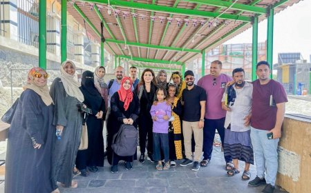 توقيع اتفاقية مشروع لتمكين المرأة اقتصادياً في مديرية صيرة بعدن