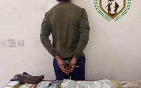 اللواء الثاني قوات دفاع شبوة يحبط عملية تهريب كمية كبيرة من مادة الحشيش المخدر..