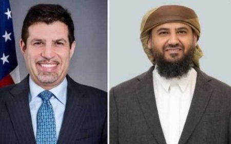 عضو الرئاسي المحرّمي يبحث مع فاجن أهمية الدور الأمريكي المحوري في دعم الشرعية اليمنية..