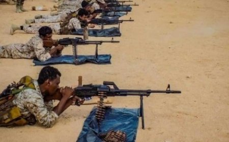 لتعزيز الجاهزية القتالية ورفع الكفاءة لدى الأفراد  لواء الريان ينفذ تدريبا بالأسلحة المتوسطة والخفيفة ..