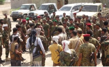 لتعزيز الجاهزية والانضباط قوات الحزام الامني بأبين تدشن خطة الانتشار الامني ..