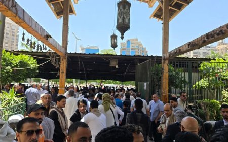 عاجل: الصلاة على جثمان شيخ قبلي بارز من صنعاء في القاهرة قبل نقله إلى الوطن
