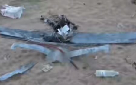 الدفاعات الجوية تسقط مسيّرة حو,,ثية مفخخة في حجة...