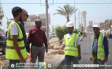 إعادة الحياة لشريان الشيخ عثمان.. الماس يدشن أعمال الإسفلت من جولة الملعب إلى جولة السيلة