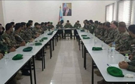 العميد الربيعي يترأس اجتماعا  لتعزيز الانضباط وتكامل الجهود بالعاصمة عدن.....