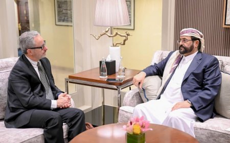 العرادة يبحث مع سفير الاتحاد الأوروبي مستجدات الأوضاع في اليمن وتصاعد التهديدات الحو,,ثية..