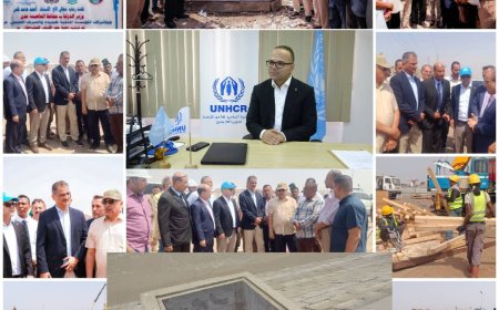 تدشين مشروع حيوي للصرف الصحي في عدن بدعم كويتي لتعزيز الصحة العامة والاستقرار..